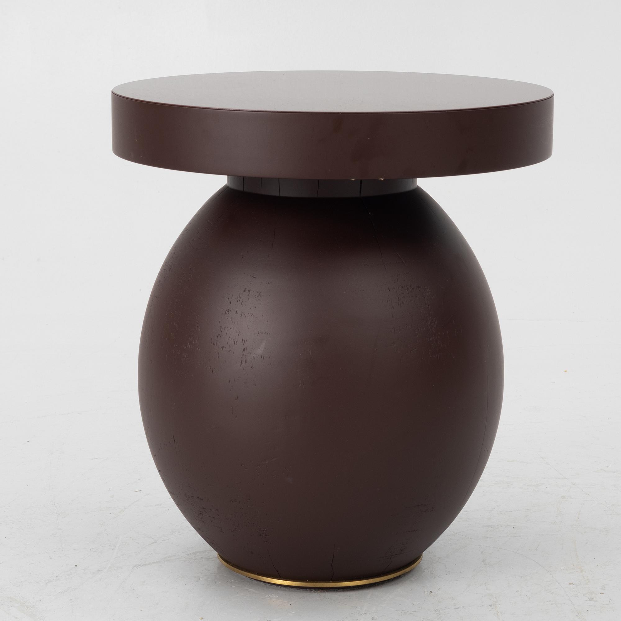 Eva-Lotta Axelsson, a 'Notkate' side table by Nude Atelier.