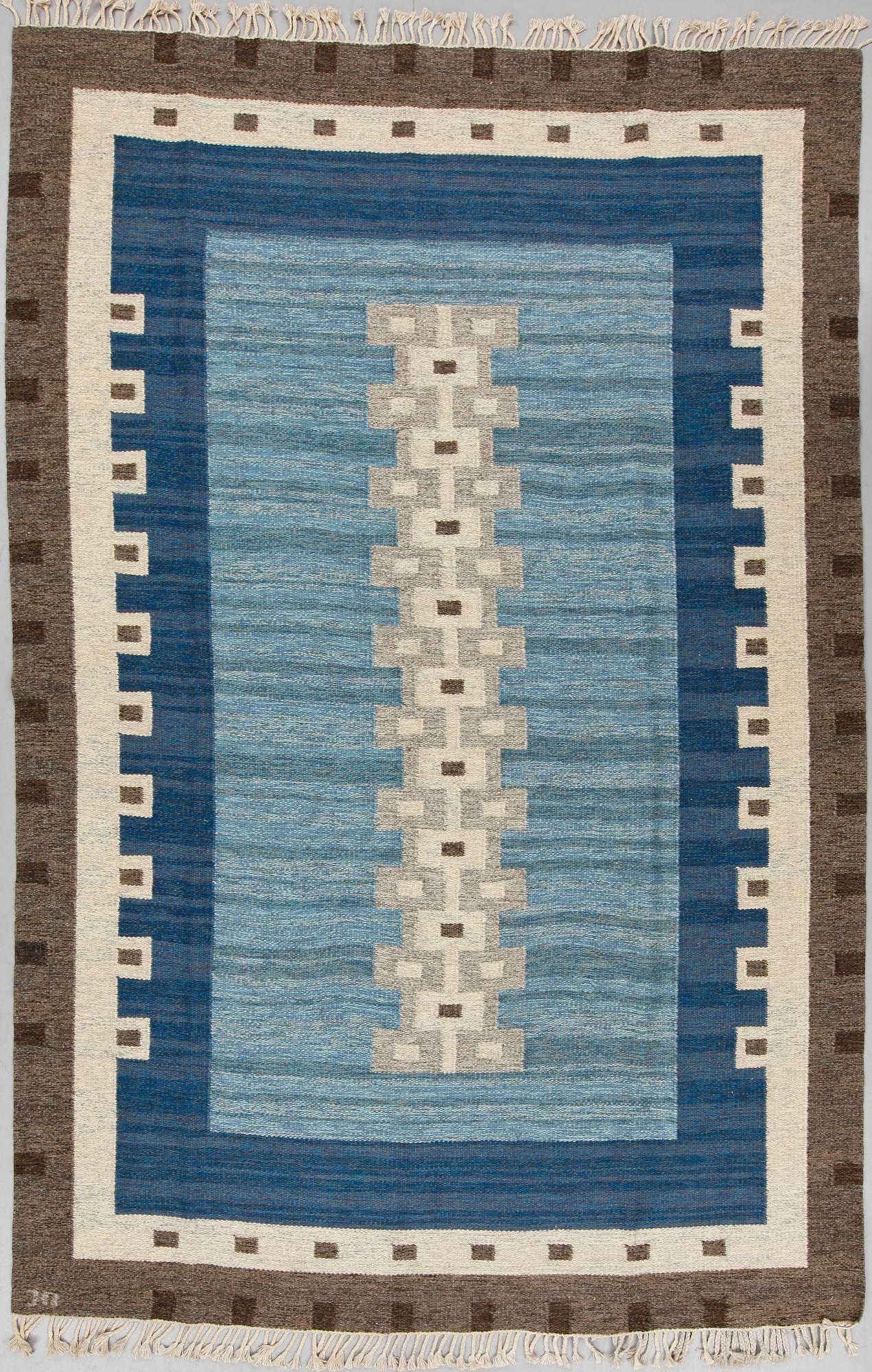 MATTA, rölakan, möjligen sign. RC (Rakel Carlander), 1900-talets mitt. Ca 294x194.