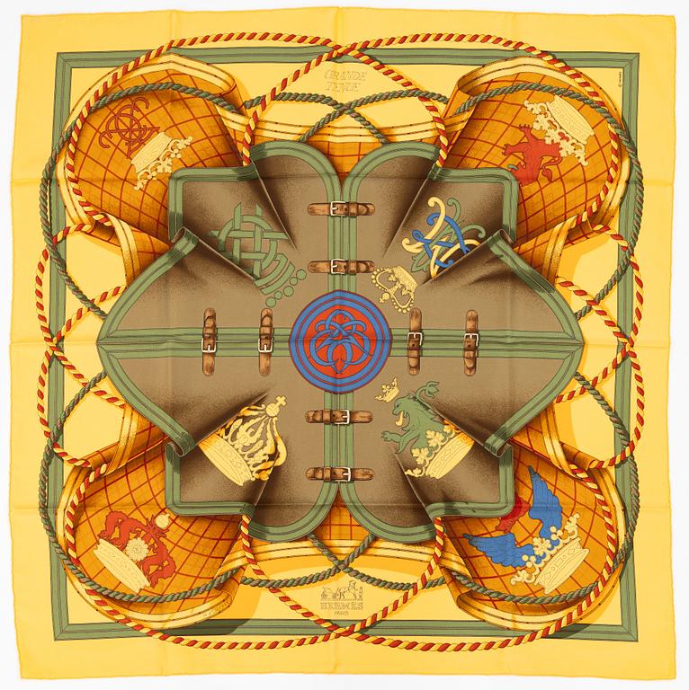 Hermès, scarf "Grand tenue".