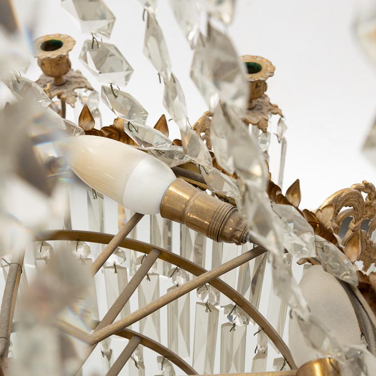 Ljuskrona, oscariansk stil, 1900-tal.