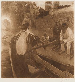 Akseli Gallen-Kallela, "Väinämöinens avfärd".