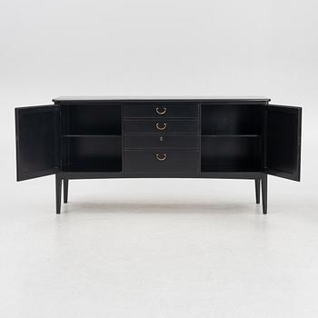 Kerstin Hörlin-Holmquist, sideboard samt vitrinskåp, "Charlotte", Asko, Finland, 1970-tal.