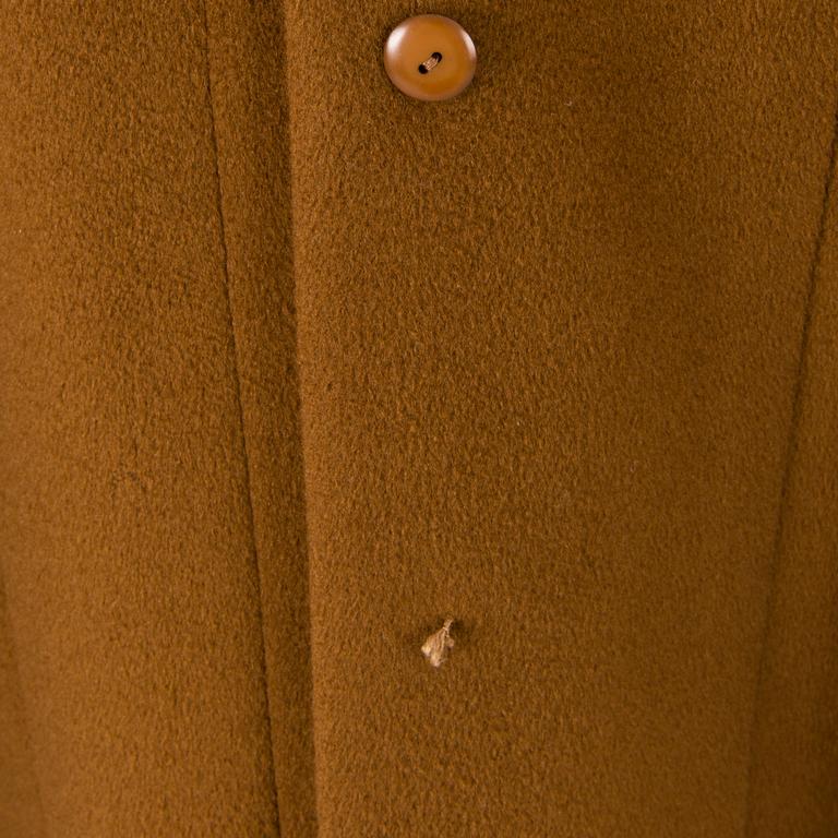 A Camel Long Coat, size 42(FR).