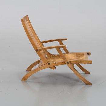 KAARE KLINT, A 1970's Ruud Rasmussen deck chair.