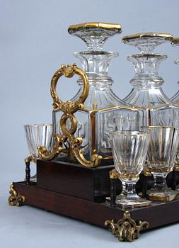 FLASKSCHATULL, 1800-talets senare del.