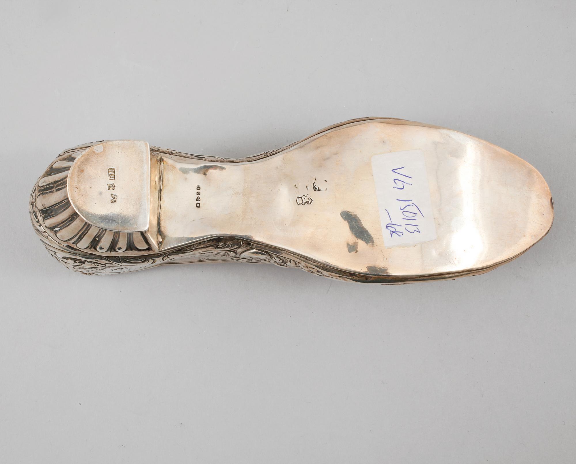 SKO, silver, rokokostil, 1800-talets slut/1900-talets början, 207g.