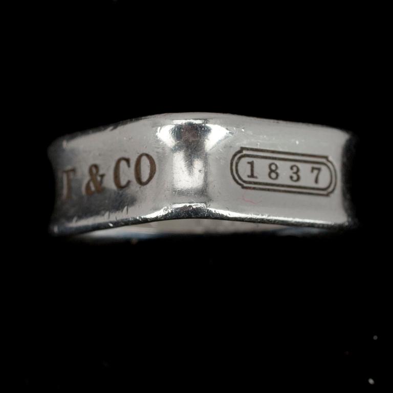 RING, sterling silver, Tiffany & Co., vikt 10,1 g.