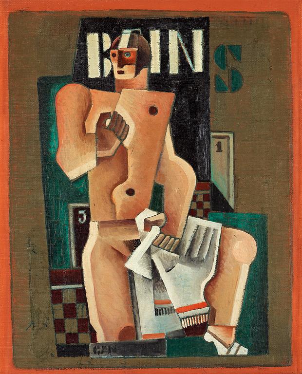 Gösta Adrian-Nilsson, "Bains".