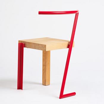 Sigurdur Gustafsson, a “Tango” chair, ed. 35/99, Källemo, Värnamo, post 1998.