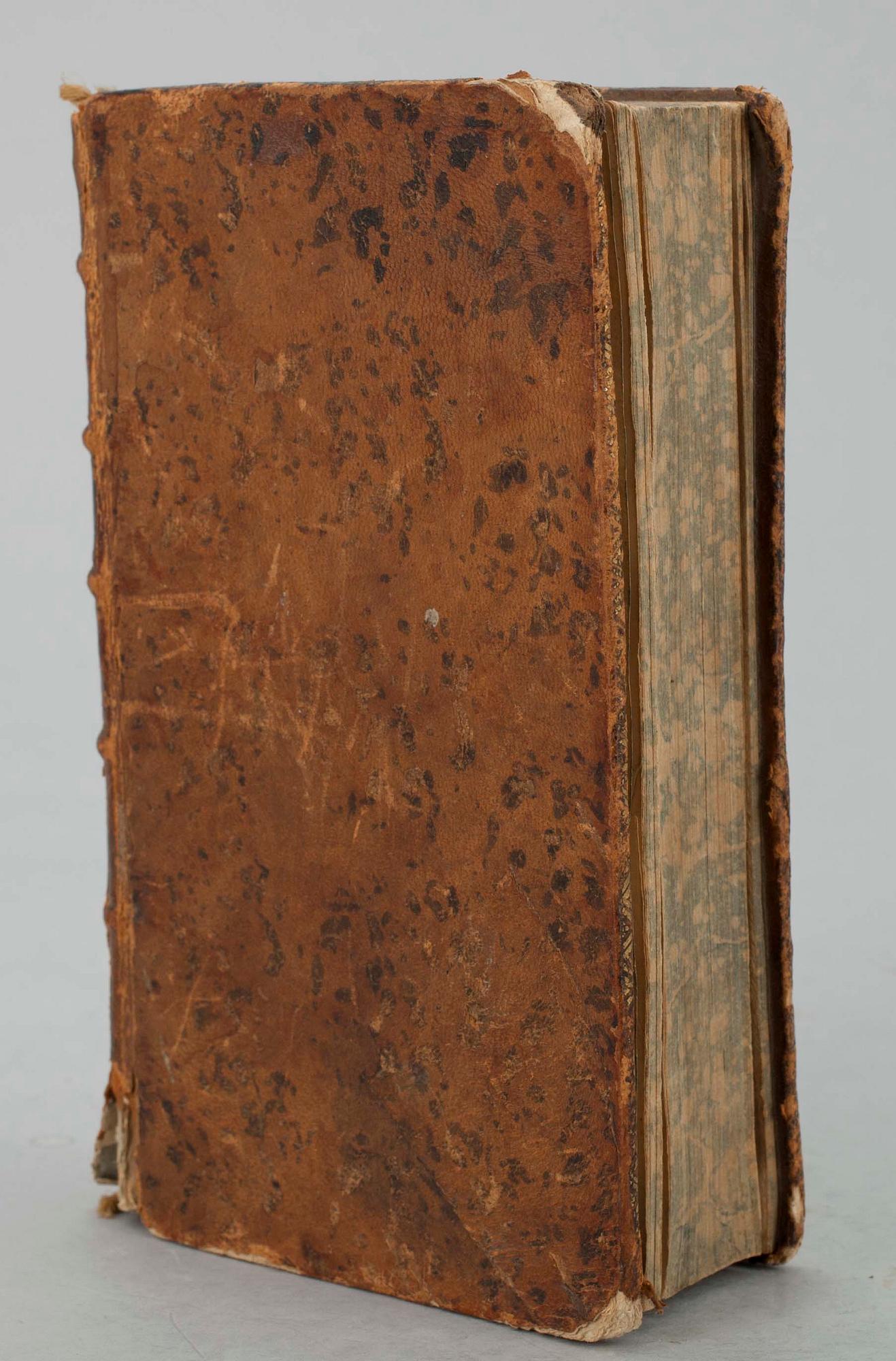 BOK MED GÖMMA, Frankrike, 1767.