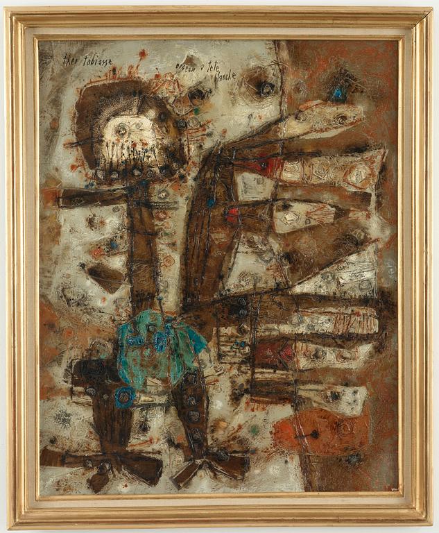 Theo Tobiasse, "Oiseau a tete blanche".