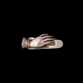 BOKMÄRKE, sterling silver, Tiffany & Co, 1900-talets första hälft. Vikt ca 13,4 g.