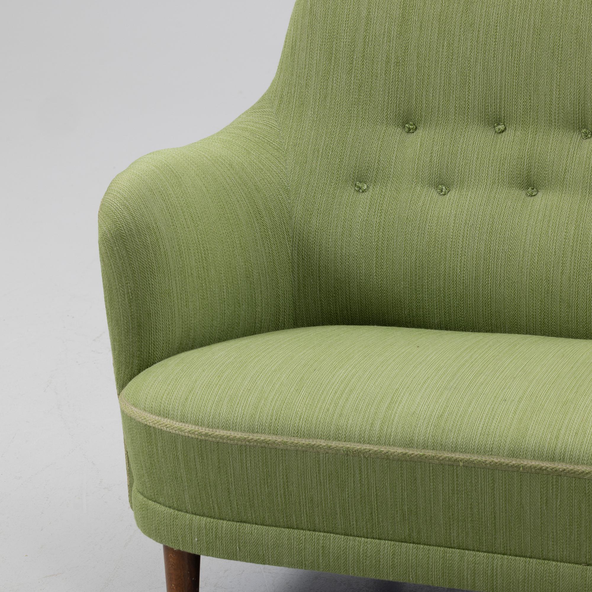 Carl Malmsten, sofa, "Samsas", O.H. Sjögren, later part of the 20th century.
