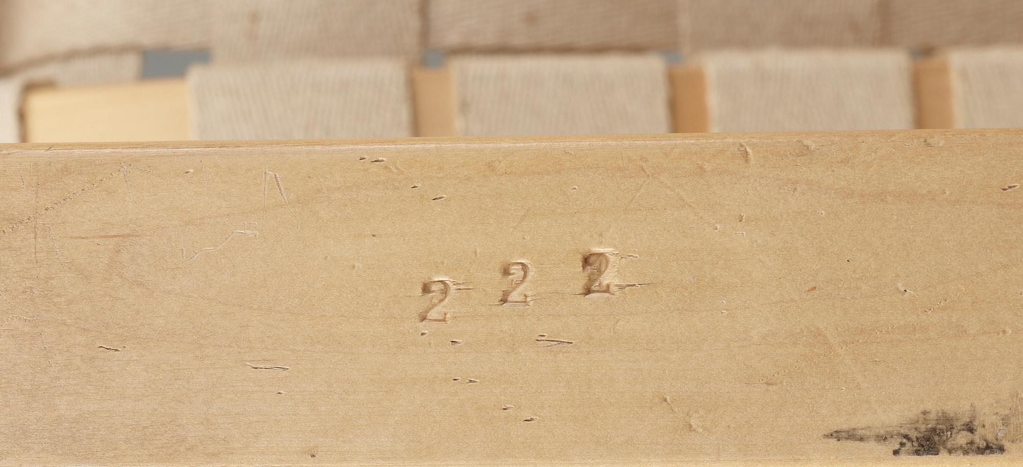 FÅTÖLJER, ett par. Modell 406, Alvar Aalto. Modellen formgiven 1947.
