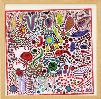 Yayoi Kusama, "Endless Life of People".