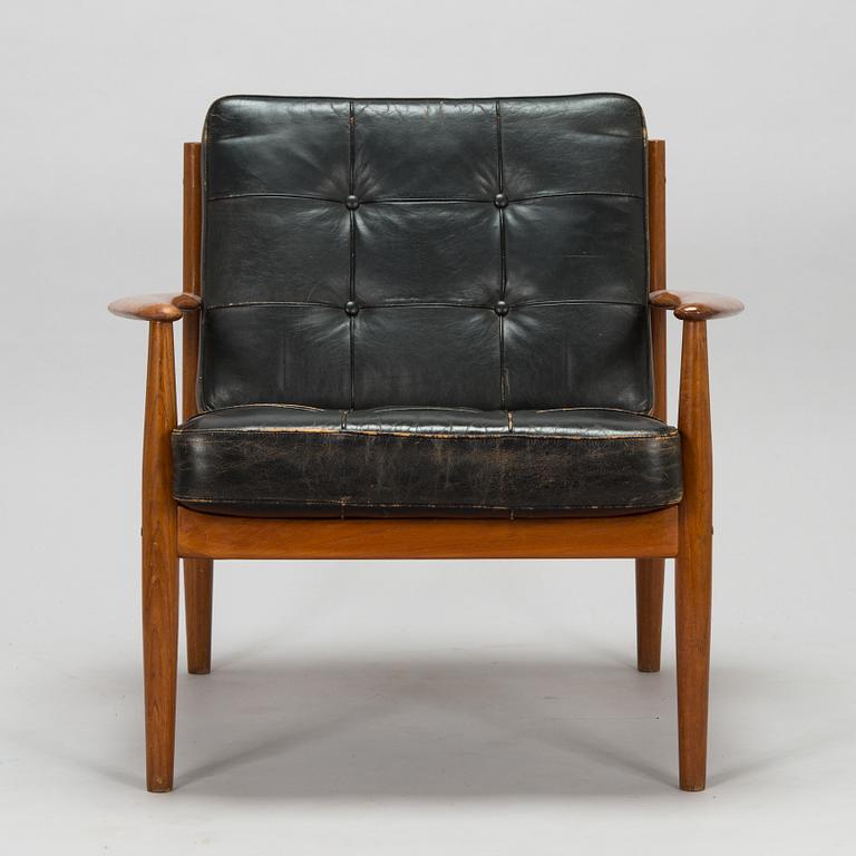 Grete Jalk,  a model 118 lounge chair, France & Son, Denmark, 1960s.