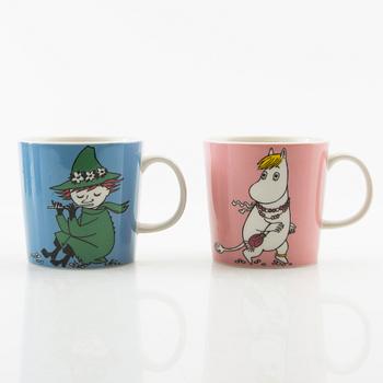 Mugs 8 pcs Moomin characters/ Moomin Arabia Finland.