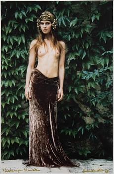 Ewa Rudling, photograph of Natassja Kinski, signed.