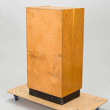A Billnäs oak wood archive cabinet, Finland mid-20th century.