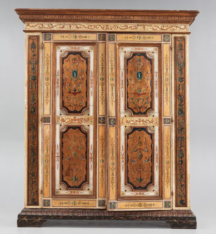 An Italian late 18th century cupboard.