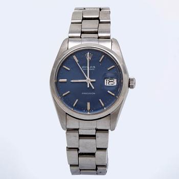 ROLEX Oysterdate Precision, wristwatch 35 mm.