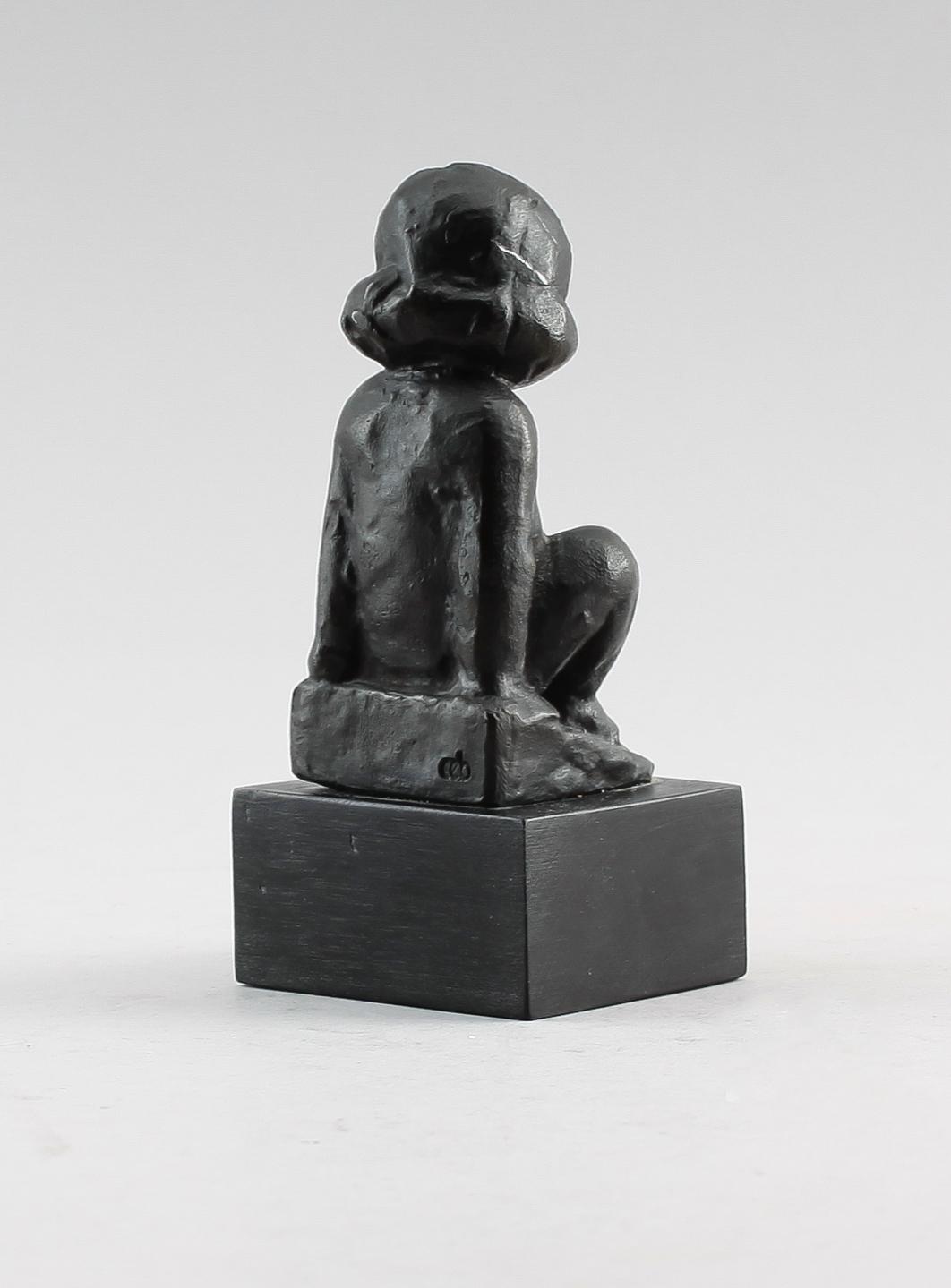 CARL EINAR BORGSTRÖM, tillskriven, skulptur, brons, stämpelsignerad.