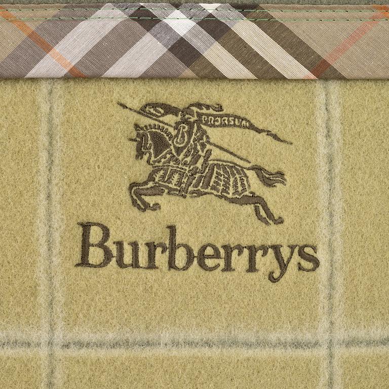 Burberry, blanket.