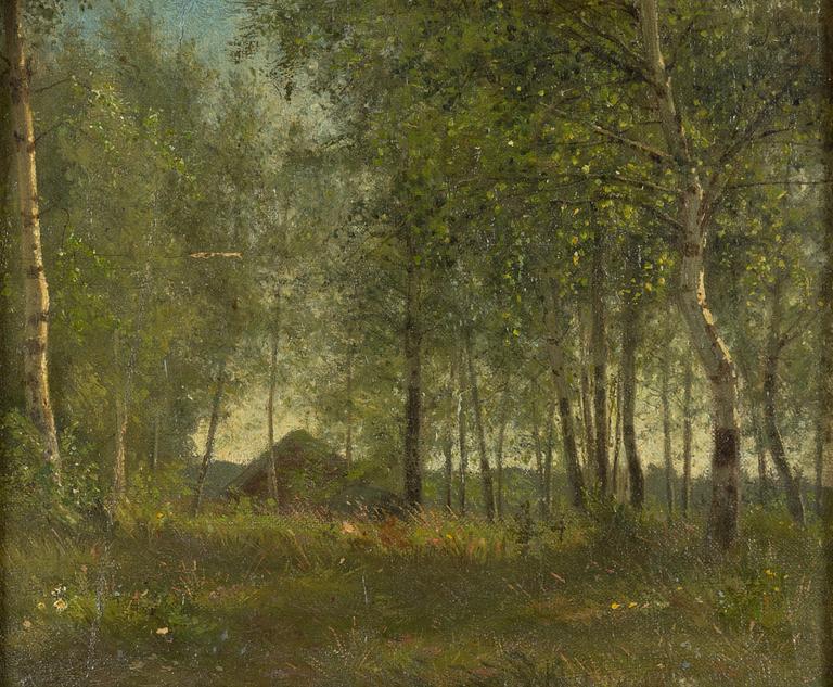 Carl Gustaf Hellqvist, tillskriven, Sommargrönska.