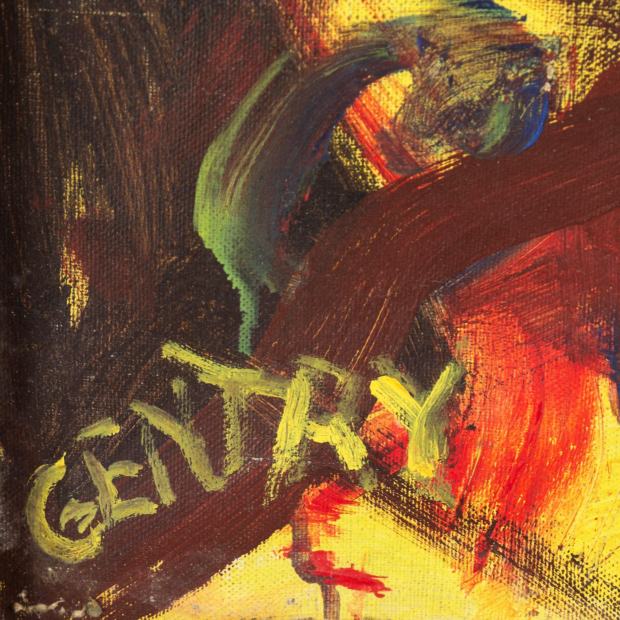 Herbert Gentry, olja på duk, signerad och daterad -65.