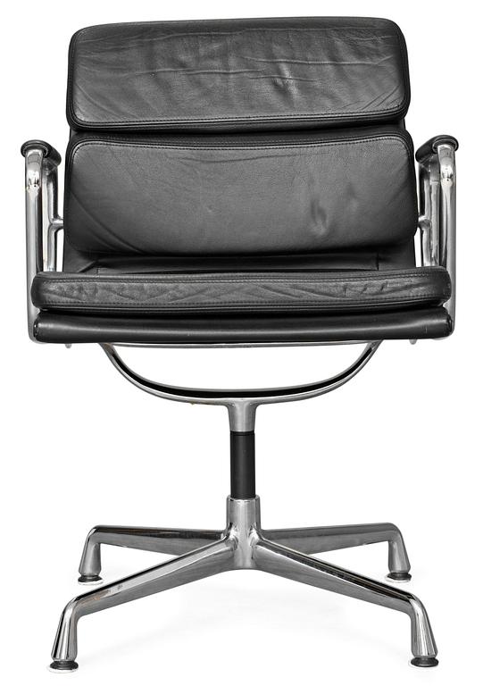 A Charles & Ray Eames "EA-208" armchair, Vitra, Germany.