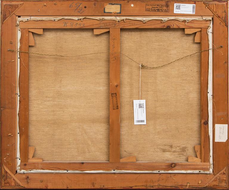 Martin Åberg, oil on canvas, signed, dated 1944.