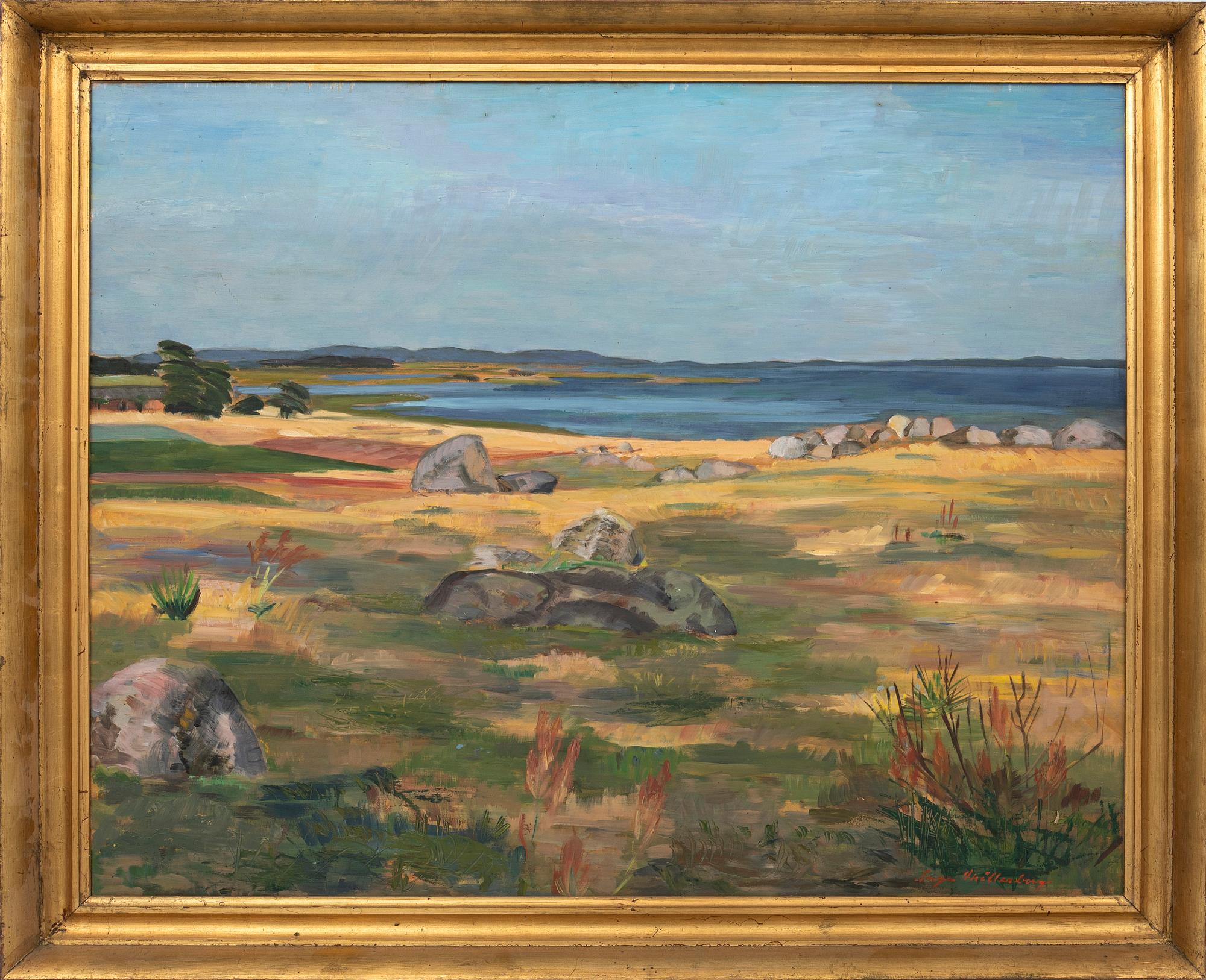 Inga Möllerberg, towards Landön, Åhus.