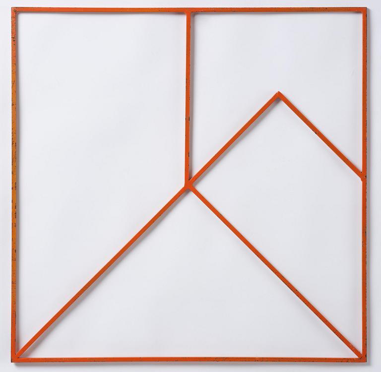 Poul Kjaerholm, butiksskylt, E Kold Christensen, Danmark, 1950-60-tal.