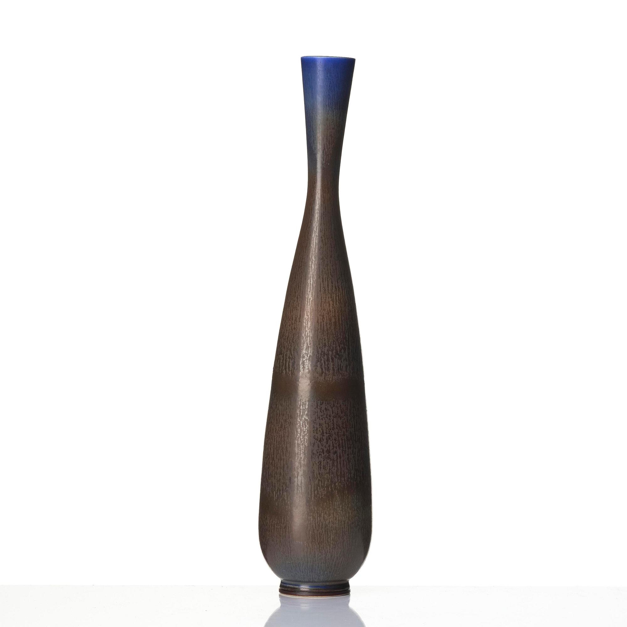 Berndt Friberg, a stoneware vase, Gustavsberg Studio 1967.