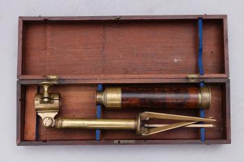 TUBKIKARE med stativ, Marratt, 63 King William Street, London Bridge, 1800-talets mitt.
