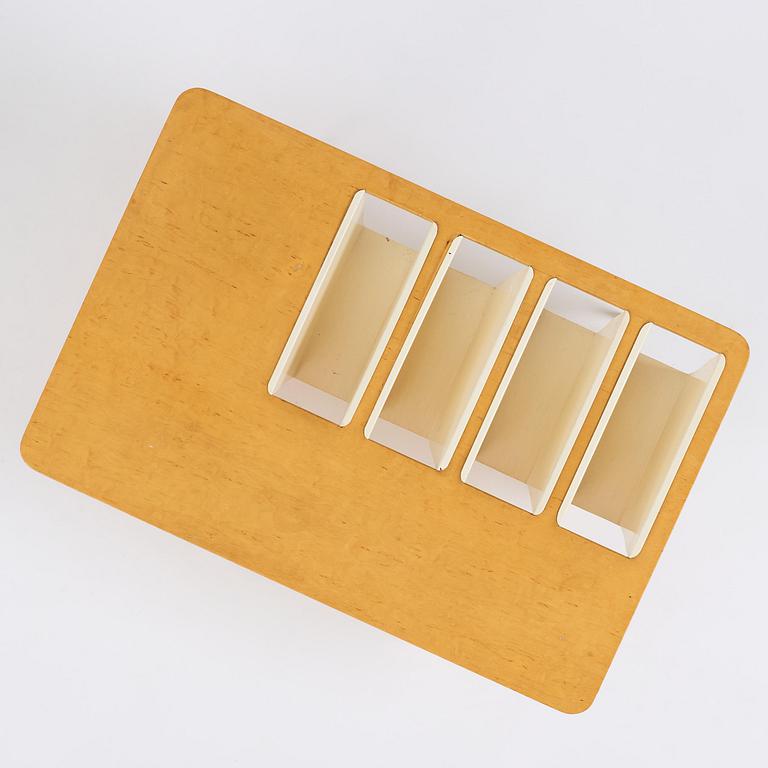 Bruno Mathsson, a magazine table, Firma Karl Mathsson, Värnamo, 1964.