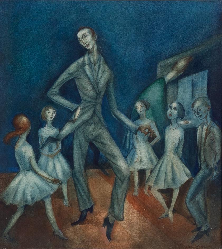 Magnus Zeller, Dance lesson.