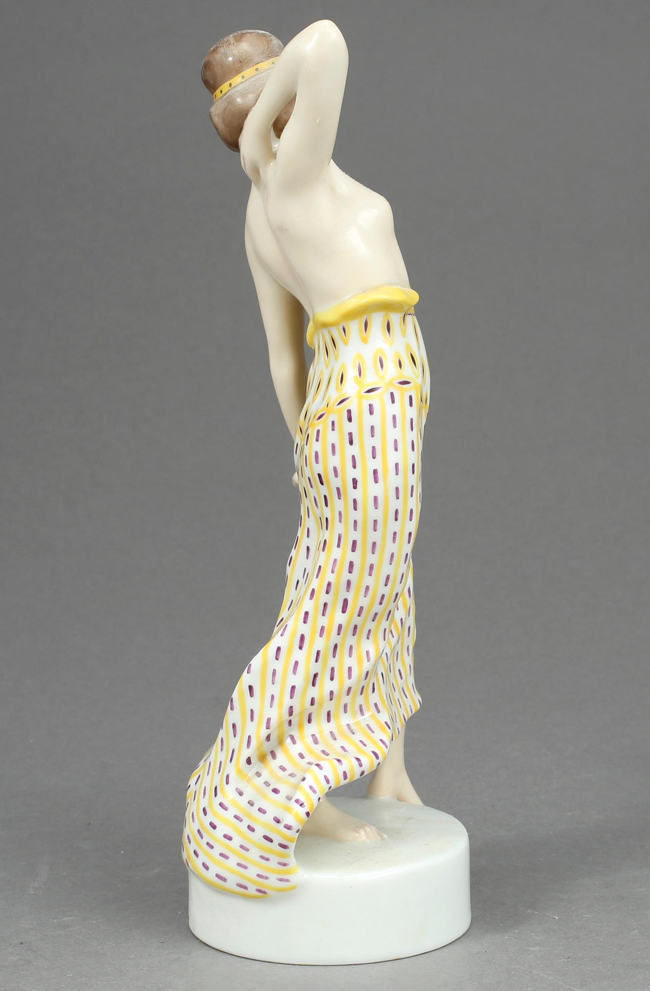 FIGURIN, porslin, Rosenthal, Tyskland. 1900-talets första hälft.