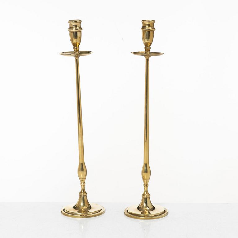 A pair of model 2539 candlesticks, Svenskt Tenn.