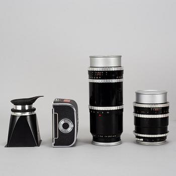 A Hasselblad 1000f camera.