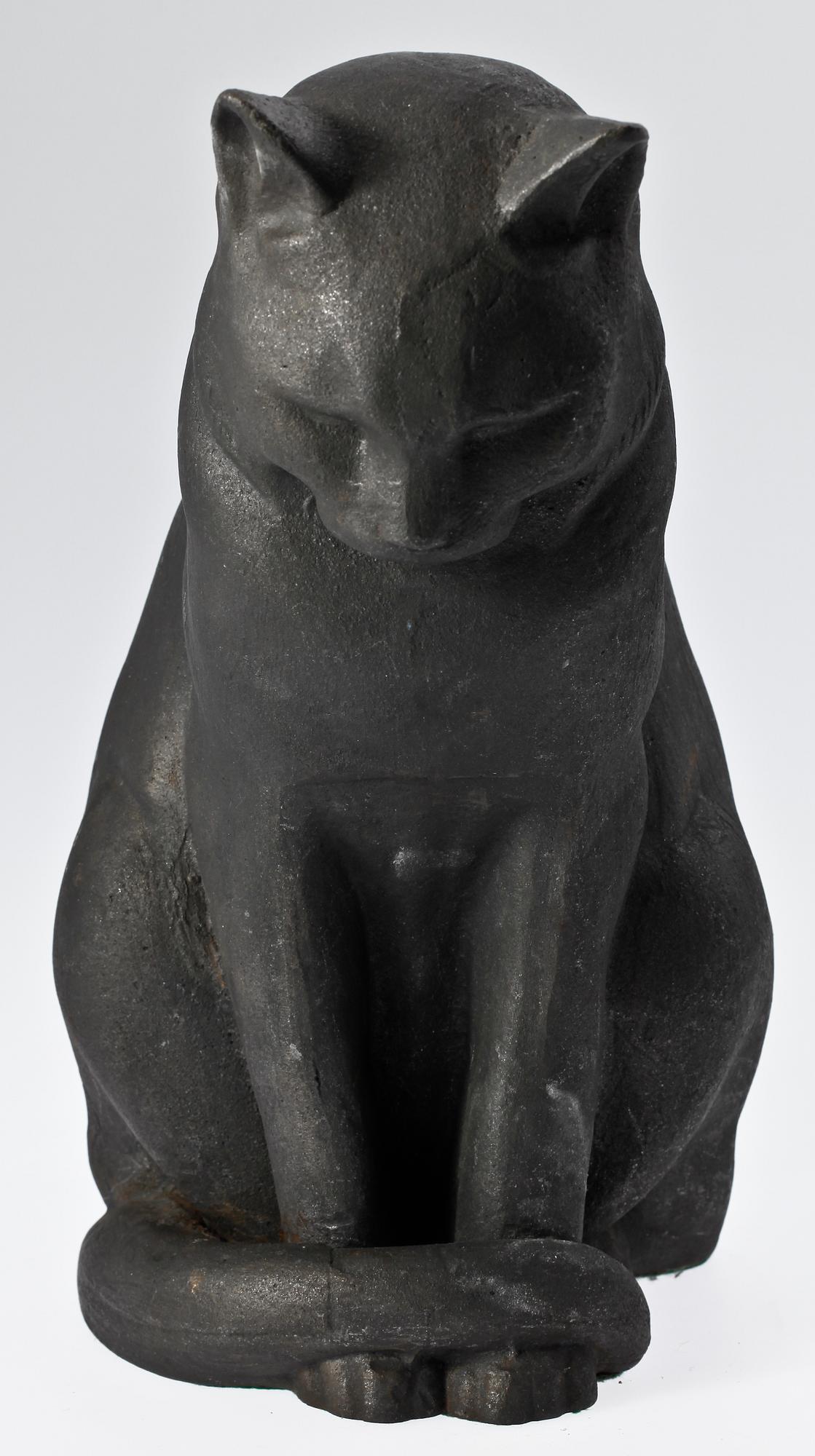 SKULPTUR, gjutjärn, "Jönssons katt", Anders Jönsson, Svenskt Tenn.