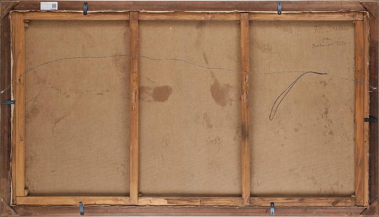 OKÄND KONSTNÄR. Olja på duk.