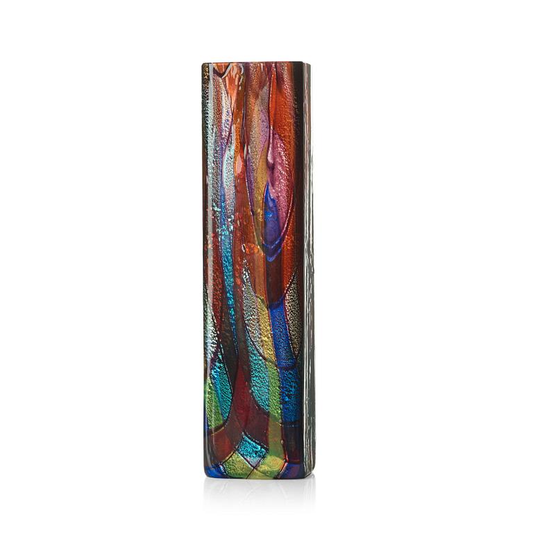 Ercole Barovier, an 'Oriente' glass vase by Barovier & Toso, Murano, Italy, probably 1940's.