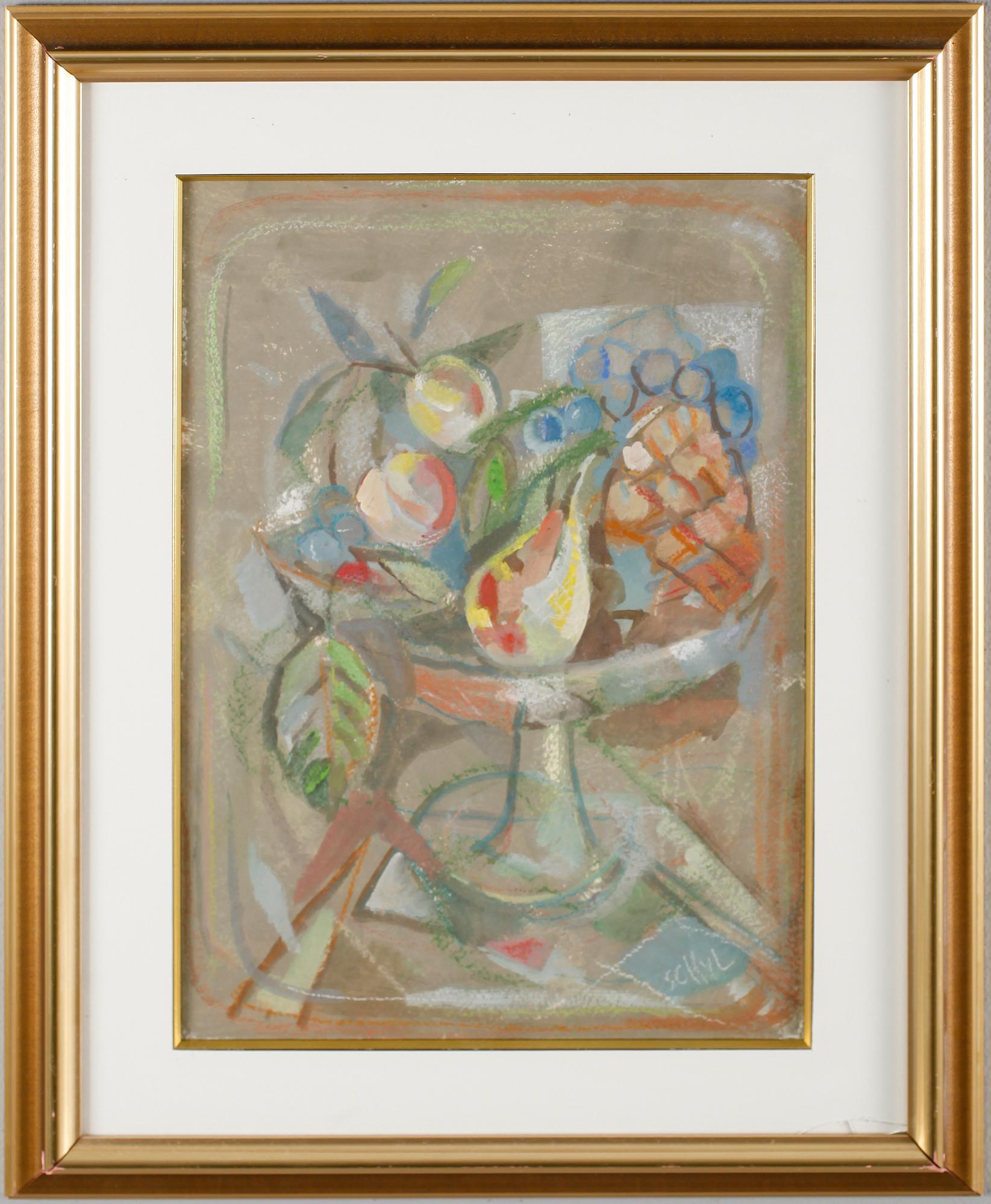 JULES SCHYL, blandteknik, signerad.