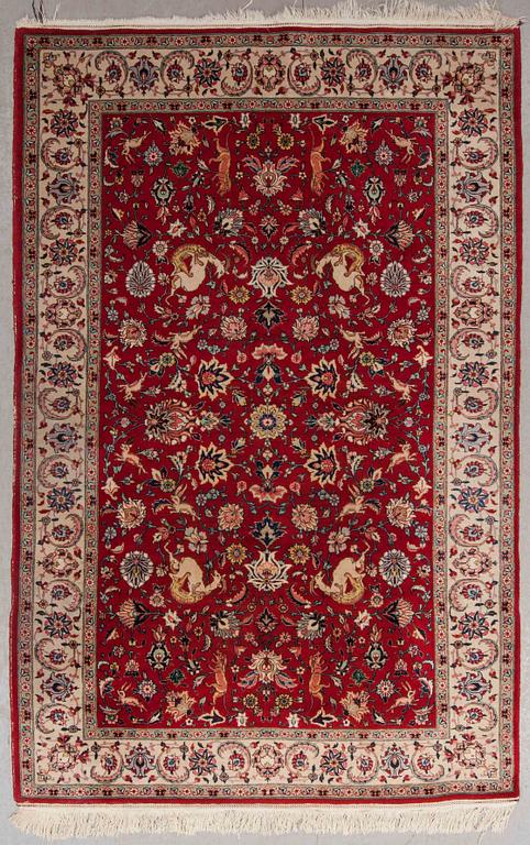 MATTA, old, Täbris, figural, ca 273 x 175 cm.