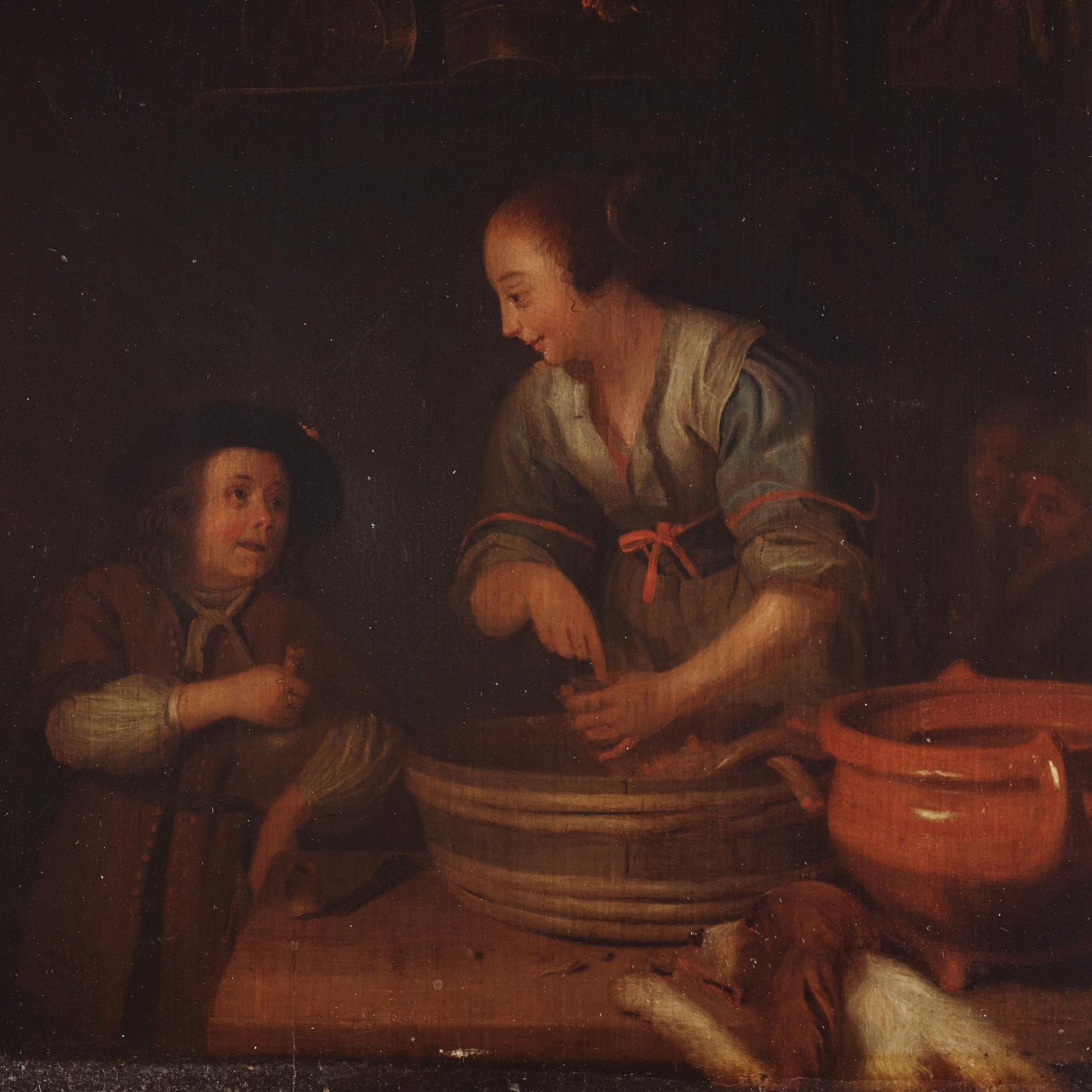 Godfried ( Godefridus) Schalken, Korvstoppning.
