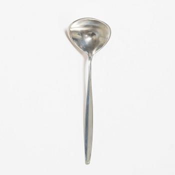 Tias Eckhoff, Sauce ladle, silver, "Cypress", sterling silver, Georg Jensen, Denmark.