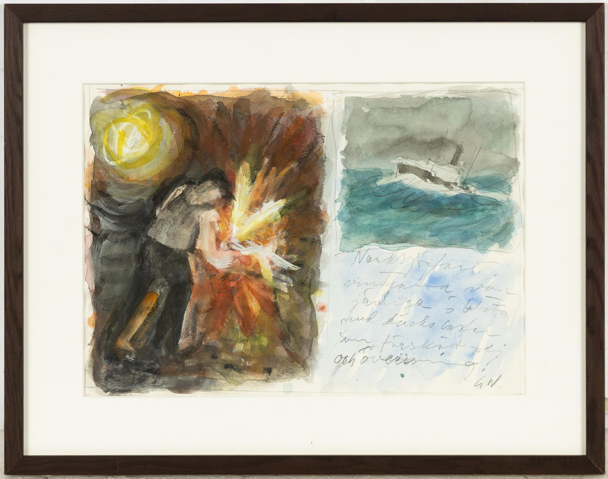 Gösta Werner, "Nordsjöfart".