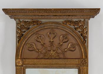A Swedish Empire mirror, first half of the 19th century.