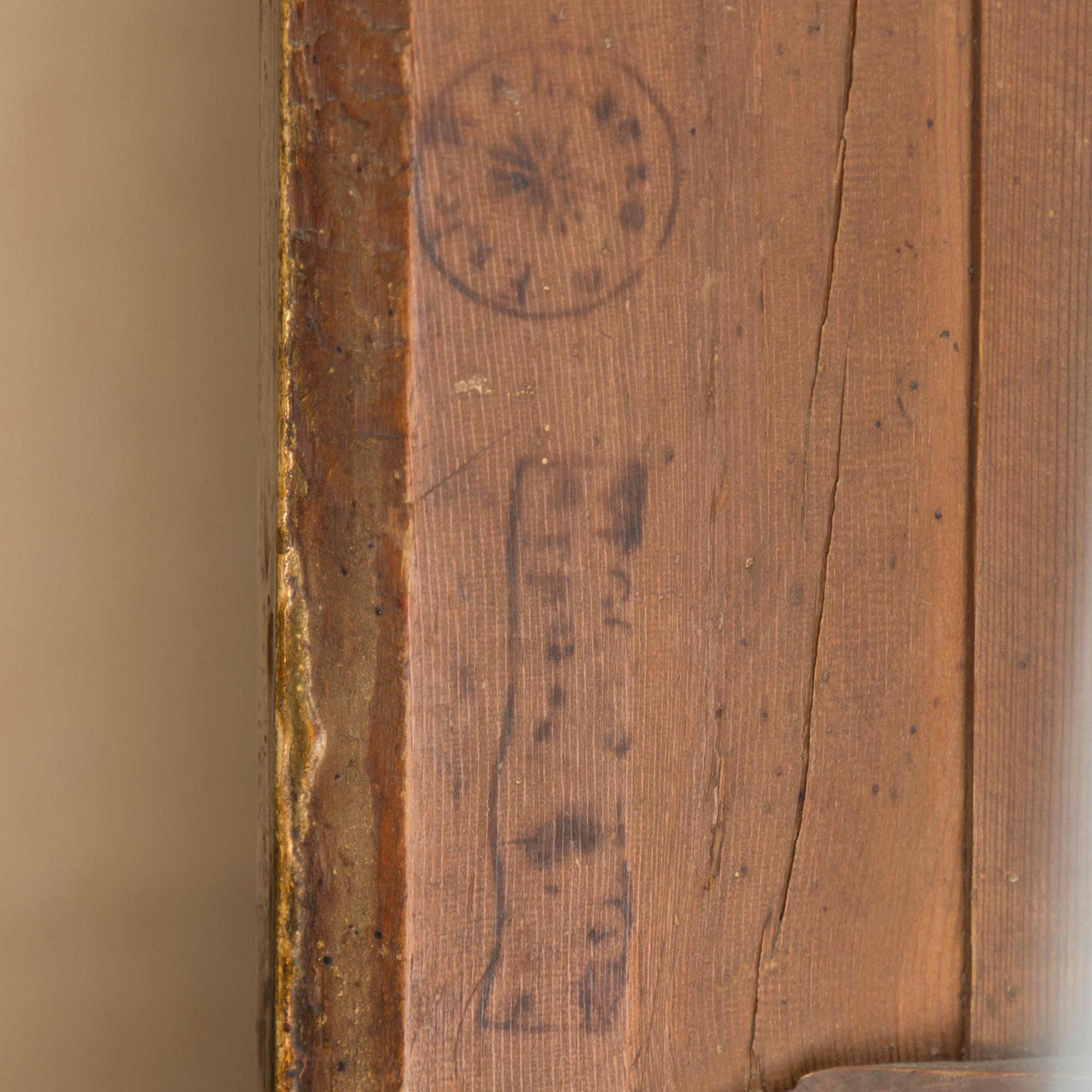 A late gustavian mirror by Eric Wahlberg, Stockholm.